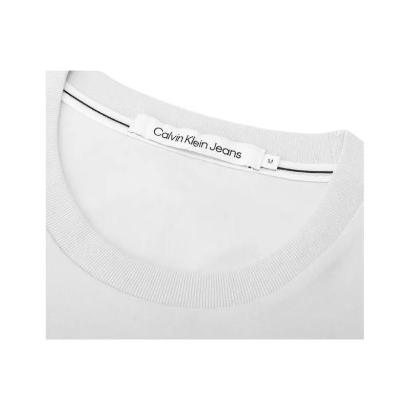 CALVIN KLEIN T Shirt Men's Gray White-1