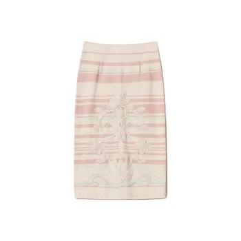 TWINSET MILANO SS25 Casual Long Skirt Women's Multicolor