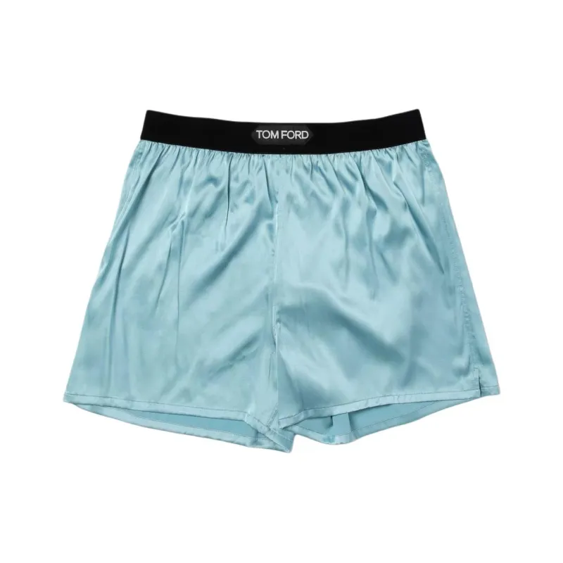 TOM FORD Satin Boxer Shorts-0