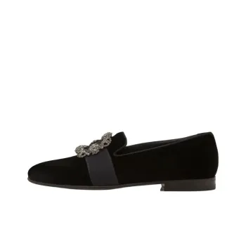 MANOLO BLAHNIK Carlton Casual Shoes Men's Black
