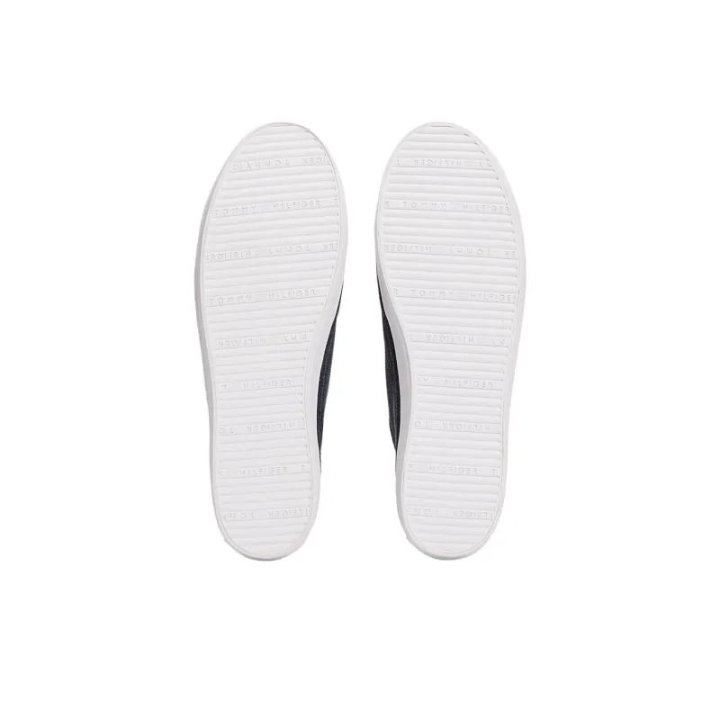 Tommy Hilfiger Trainers Low Top Skateboard Shoes Women's Dark Blue-5