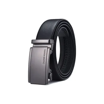 CALOWE KOLEVN Top Grain Cow Leather Belts Men's 3.5cm
