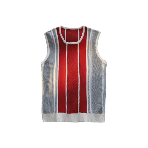 FOREST LIBRARY Tank Tops Unisex Red