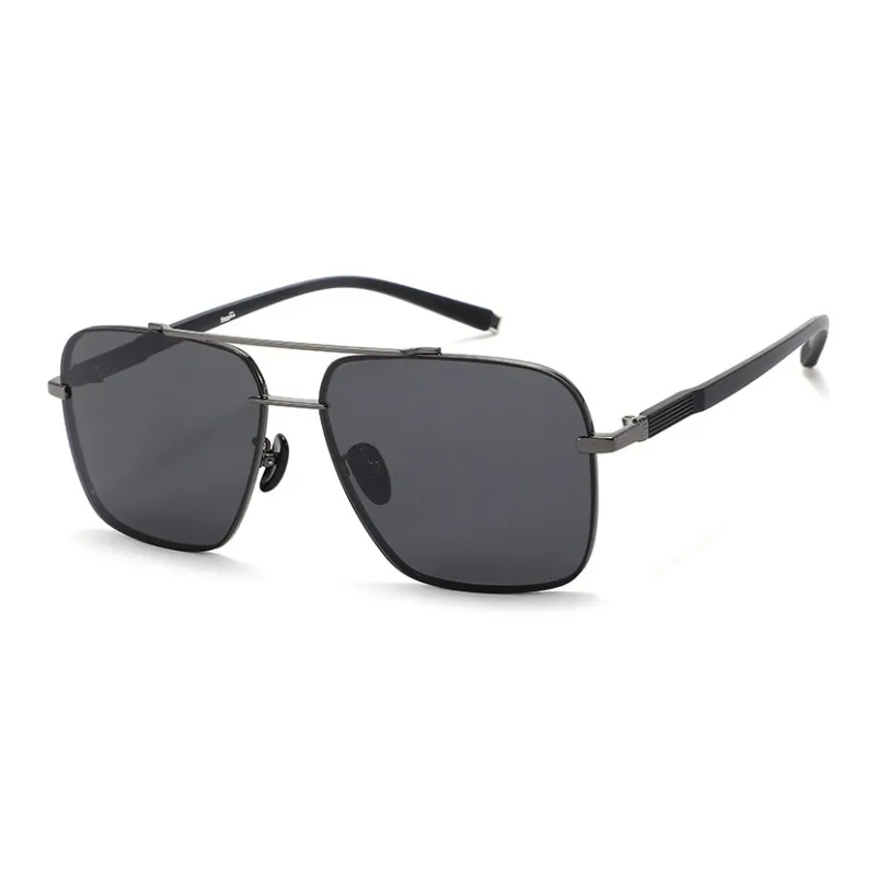JEKA Metal Square Sunglasses Unisex-2