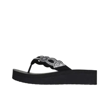 Skechers Vinyasa Flip Flops Women's Black