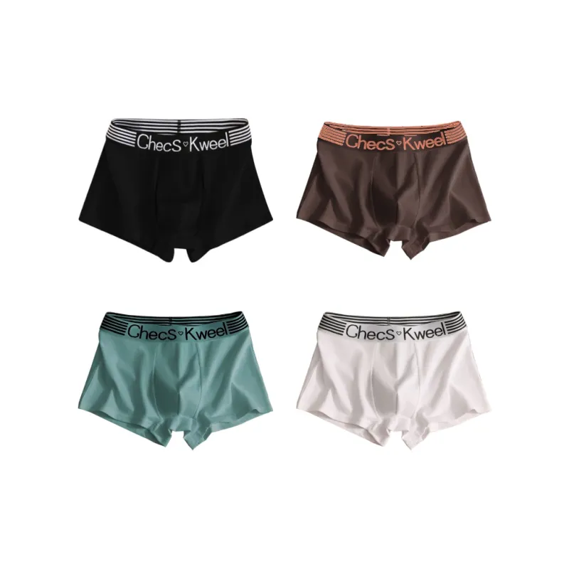 PLANDOO Underpants Men's 4 Pack-4