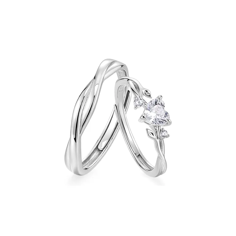 KADER 925 Sterling Silver Rings Unisex-0