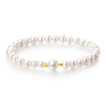 Lao Feng Xiang Pearl Bracelets Women's