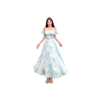Mu Xiao Xin Short Sleeved Dress Women's
