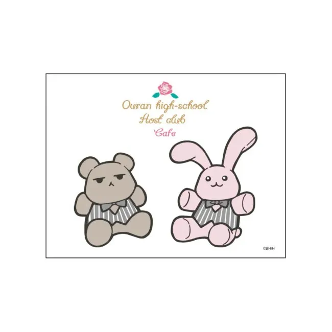 March·Monster Ouran High School Host Club, Collaboration Cafe Collection Character Embroidery Brooch Badges-1