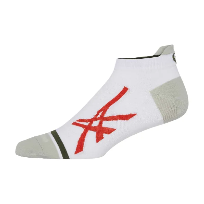 Asics LIGHT SINGLE TAB Ankle Socks Unisex 1 Pack Beige-1