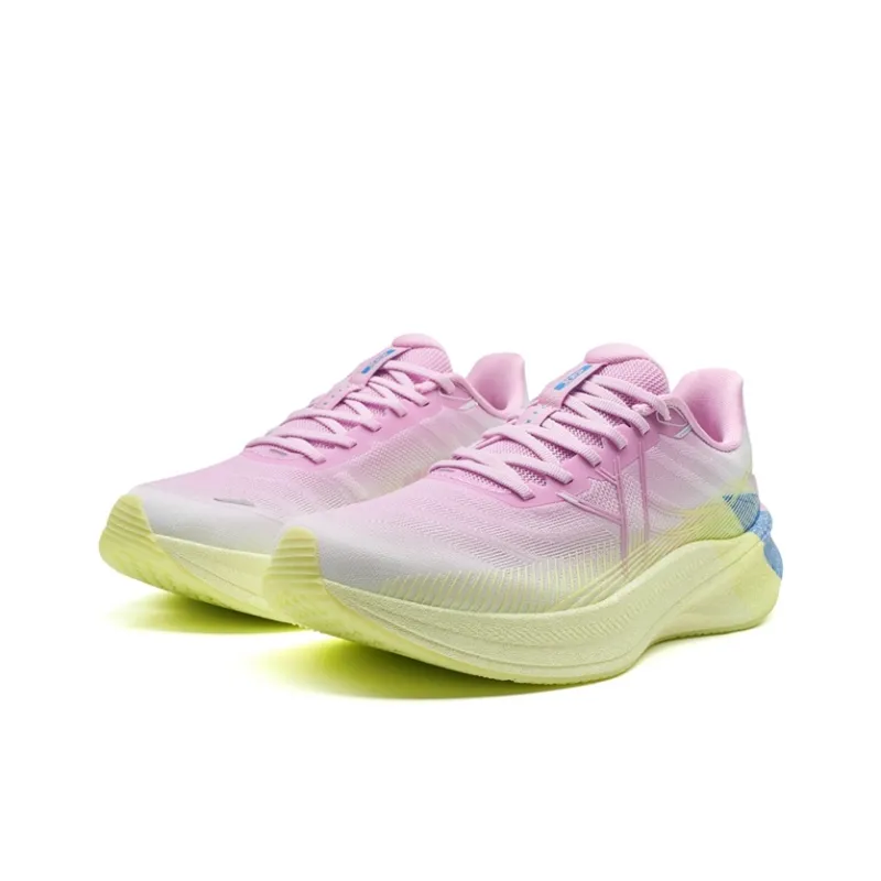 XTEP 360X 2.0 LITE Running Shoes Women's Low Top Orchid Purple/Cream Yellow Green/Grass Blue-3