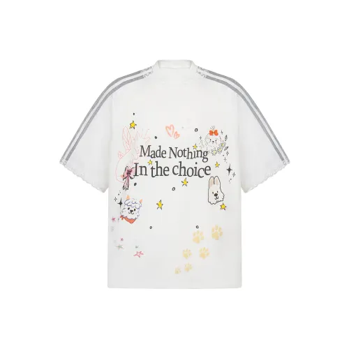 Xmithie Short Sleeved T Shirts Unisex White