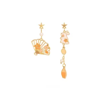 Zoo Jewel Alloy Earrings Women's
