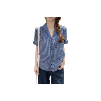 GOSO T-Shirts Women's Plaid