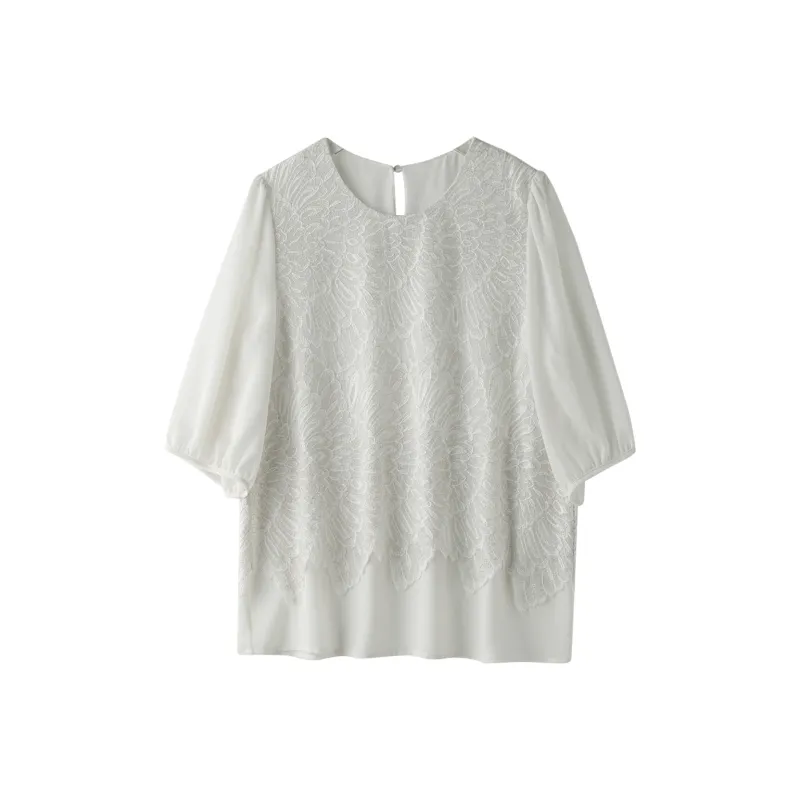 To the west Shirts Women's Beige-0