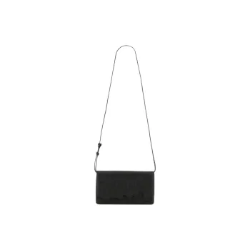 FIORUCCI Natural Leather Shoulder Bag, Crossbody Bag Women's Black