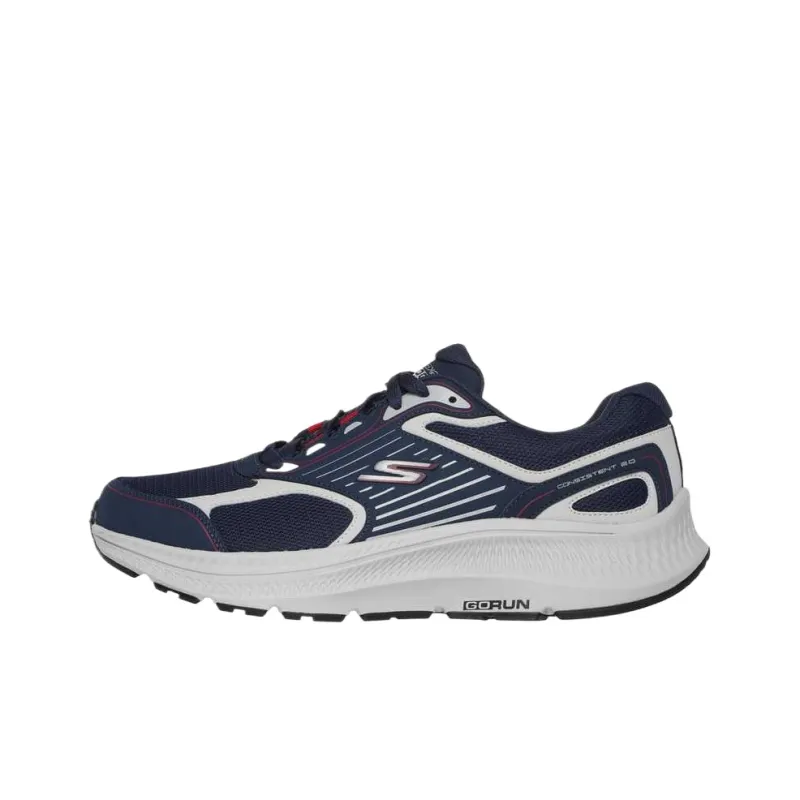 Skechers Go Run Consistent 2.0 Low Top Running Shoes Men's Blue-0