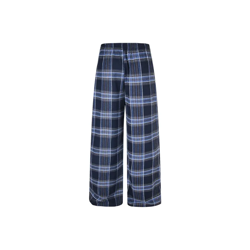 JASONWOOD Casual Pants Unisex Blue-0