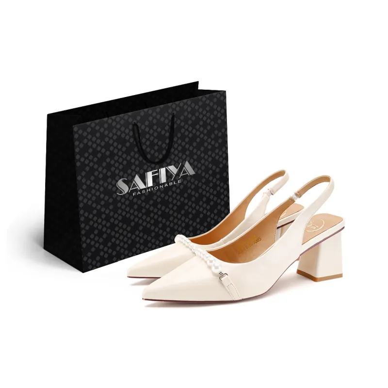 Safiya Chunky Heel One Strap Sandals Women's-5