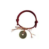 Coin Tibetan Style Couple Rope Bracelet