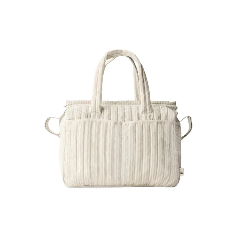 ZARA Cotton Handbag Kids' Camel Brown-0