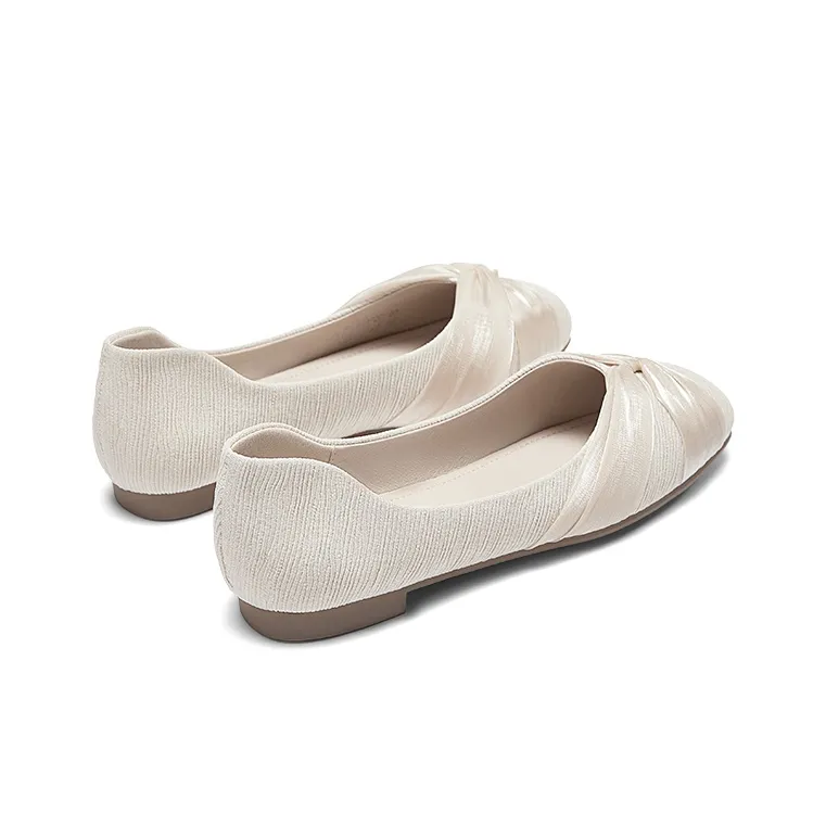 DAPHNE Casual Single Shoes Women's Ecru-7