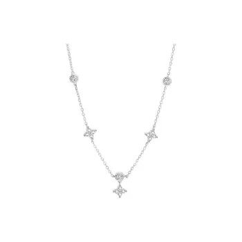 ALI THE FOX Zircon Necklaces Women's