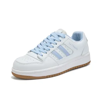 La Chapelle Low Top Skateboard Shoes Women's Beige Blue