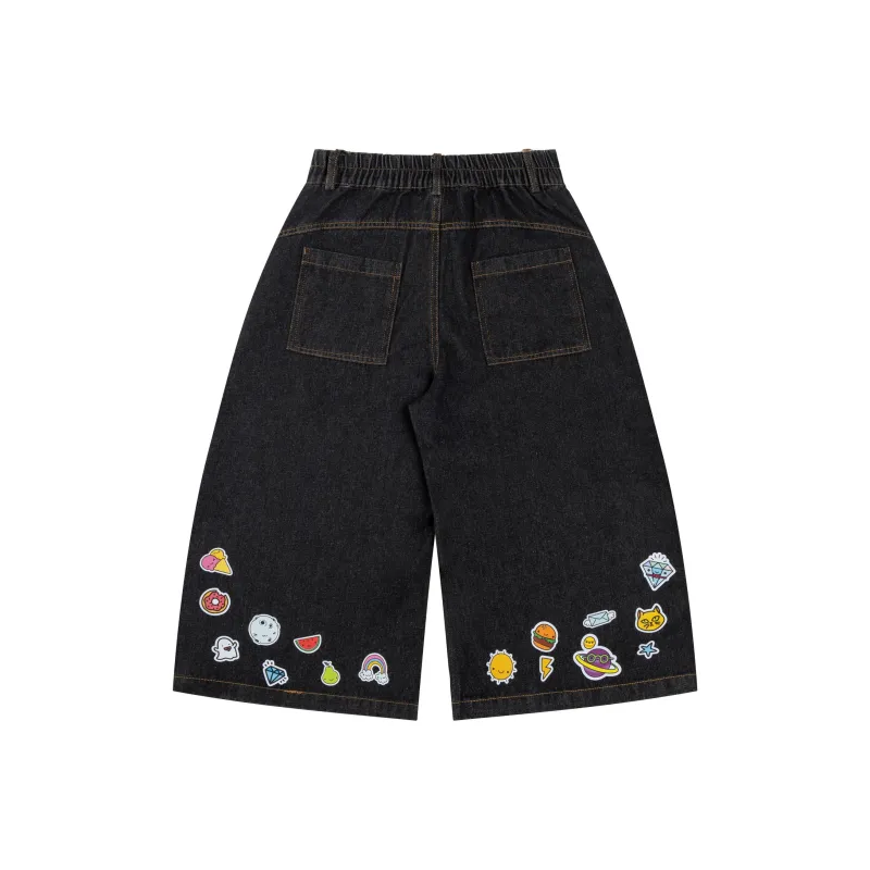 YINLEI Denim Shorts Unisex-3