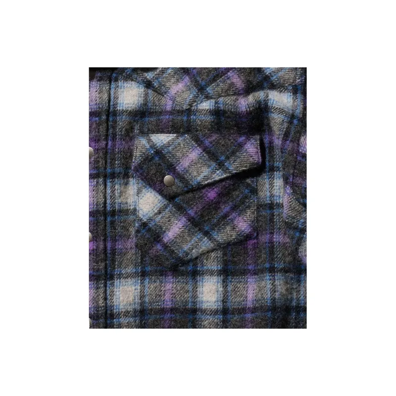 Beams Checked Western Shirt-5