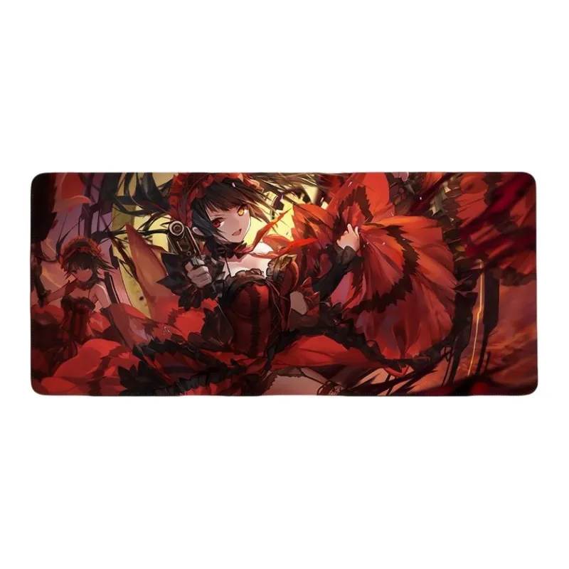 DANYIN Kurumi Tokisaki Extra Large Esports Computer Table Mats Anime Keyboard Pad Mouse Pads-11