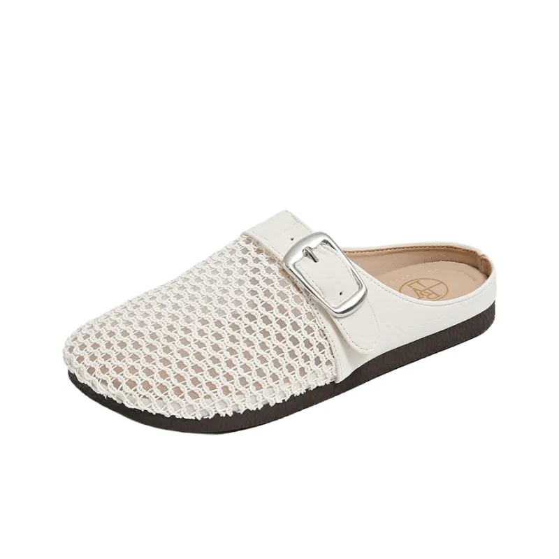 SUPEREDGE Odor Resistant Slip Resistant Closed Toe Slippers Women's-5