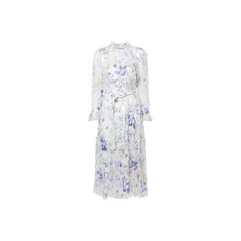Zimmermann Natura Belted Midi Dress