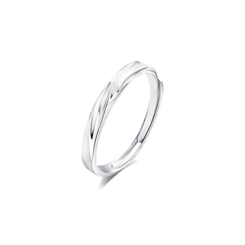 KUMET Sterling Silver Rings Unisex-5