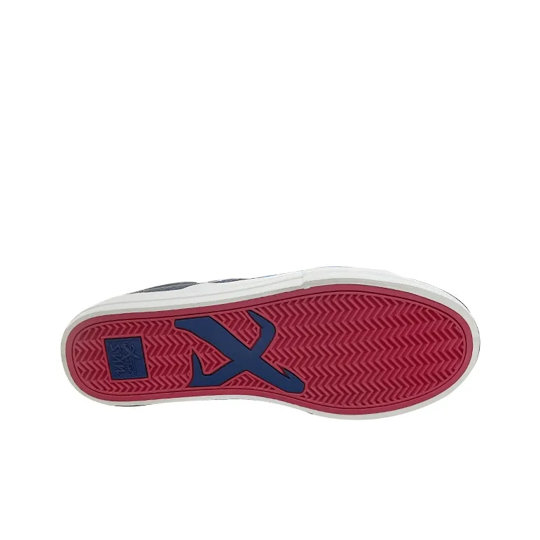 X JIMSUN The Support Is Non slip Low Top Skateboard Shoes Unisex Aurora Blue-2