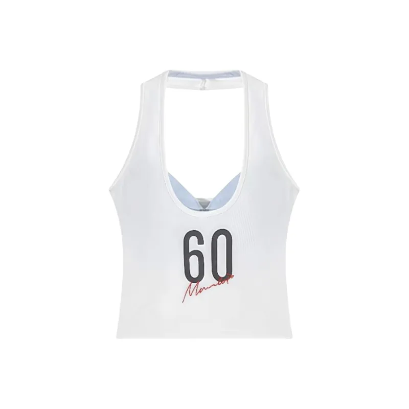 YGPRW Tank Tops Women's White-0