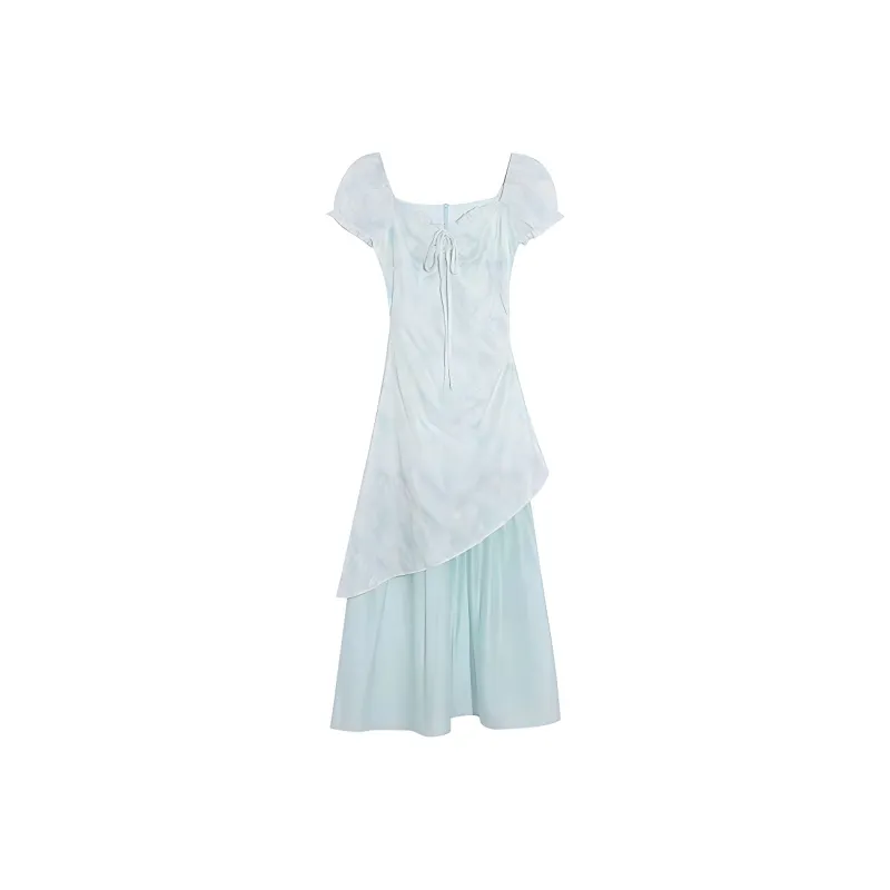 Zukizuki Short Sleeved Dress Women's-0
