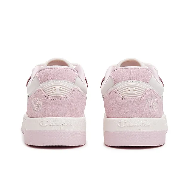 Champion Balance Low Top Skateboard Shoes Unisex Milk White/Pink Frost-2