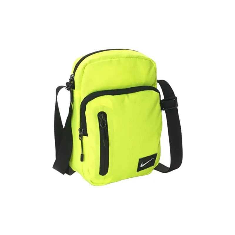 Nike Core Polyester Crossbody Bag Trumpets Unisex Yellow Green-4