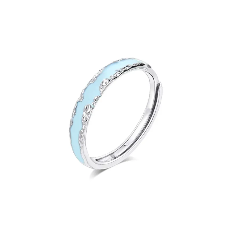 KUMET Sterling Silver Rings Unisex-5