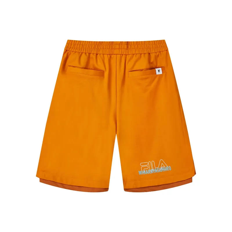 FILA x Maison Mihara Yasuhiro Casual Shorts Men's Pumpkin Orange-1