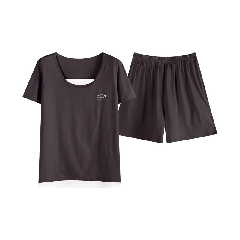 Cotton Shopping Pajama Set Women's-0