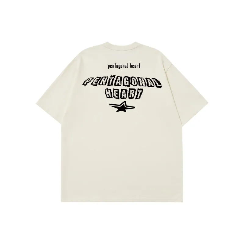 PENTAGONAL HEART T Shirt Unisex-3