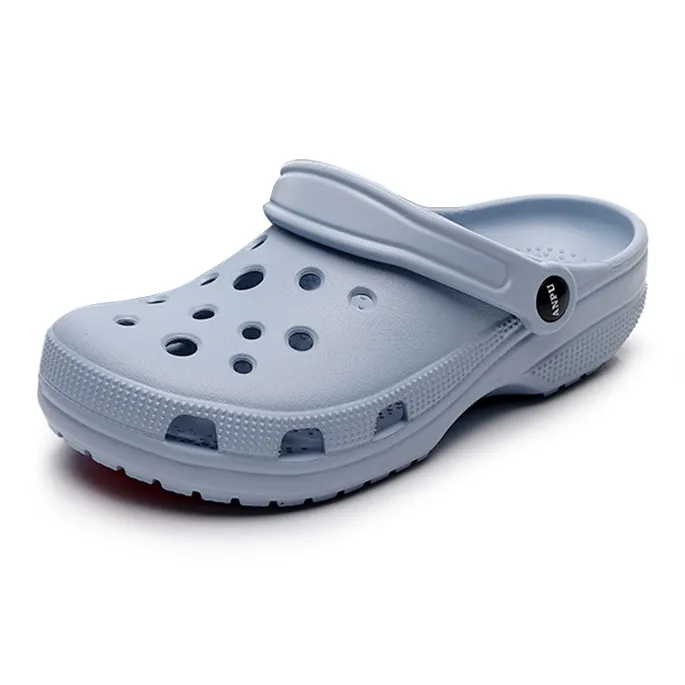 XGGC Summer Outerwear Closed Toe Breathable Odor Resistant EVA Slip Resistant Platform Kids' Slip Resistant Clogs-0