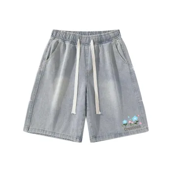 Colorful Creations Denim Shorts Unisex
