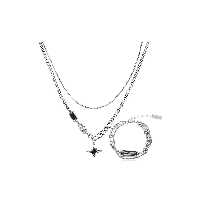 MOREL Colored Glaze Necklaces Unisex-0
