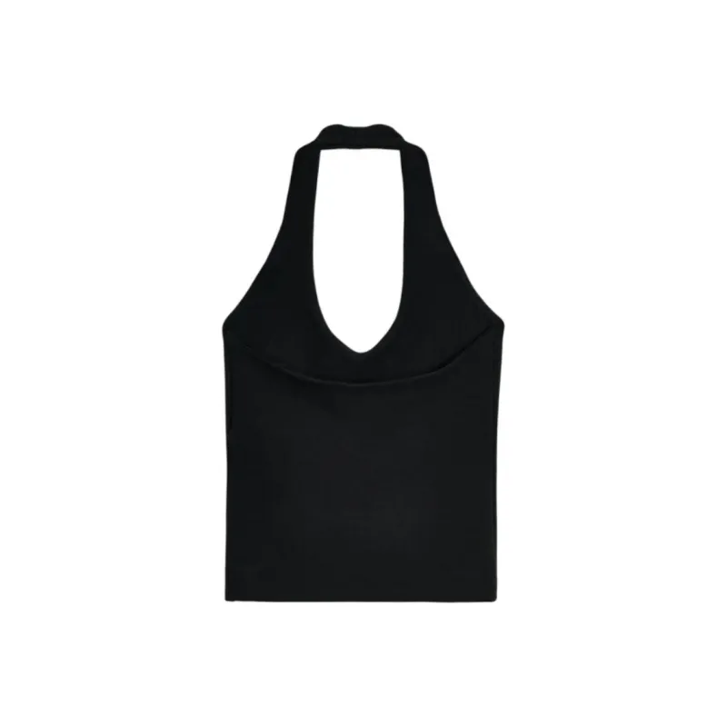 ZARA Tank Tops Women's Black-1