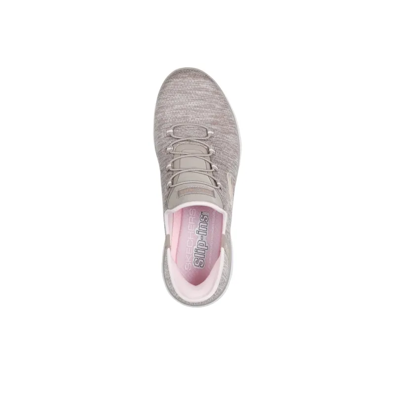 Skechers Summits Low Top Casual Shoes Women's Taupe-4