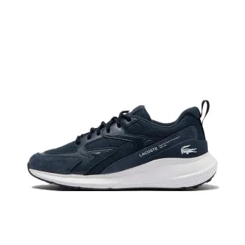 LACOSTE Anti-Slip Wear-Resistant Low-Top Casual Shoes Men's Blue